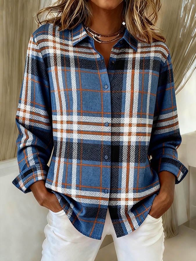 Women'S Casual Loose Printed Shirt