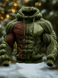 Men's Artistic Line Warm Hooded Sweater artswardrobe