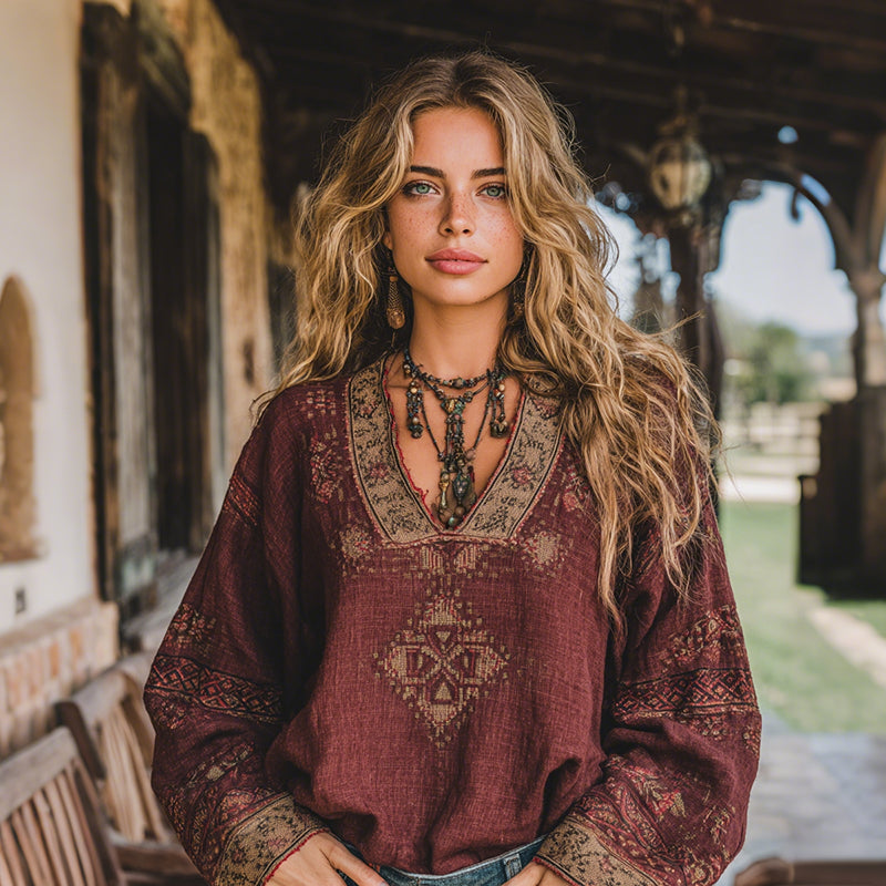 Vintage Inspired Top