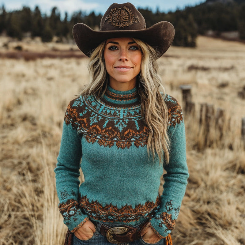 Gracefully Designed Sweater