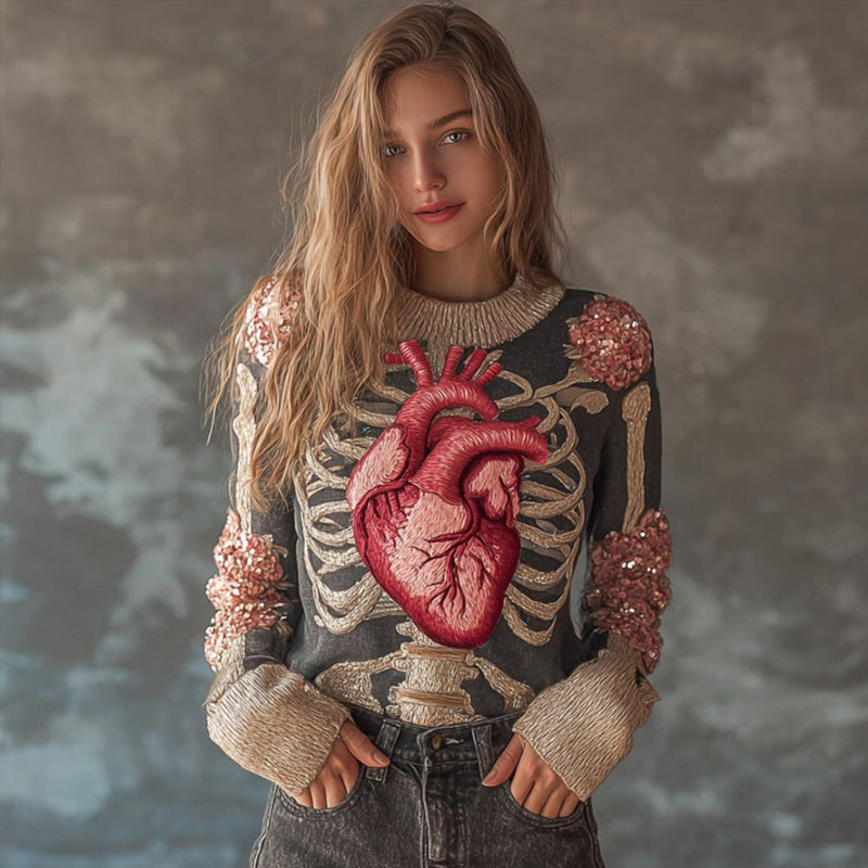 Gracefully Designed Sweater