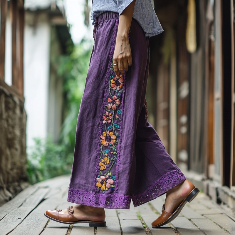 Timeless Vintage Style Pants