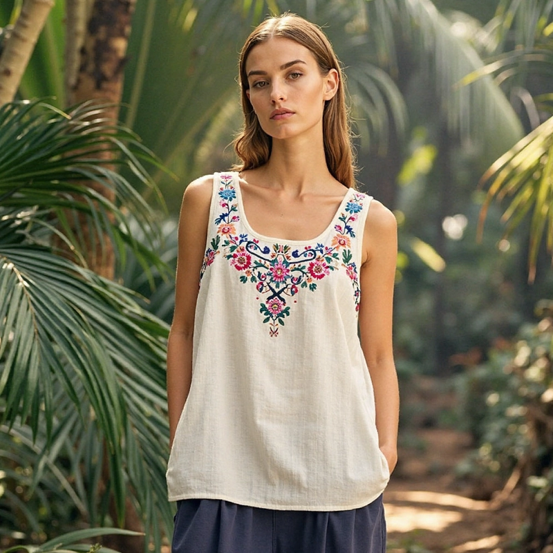 Timeless Vintage Style Top