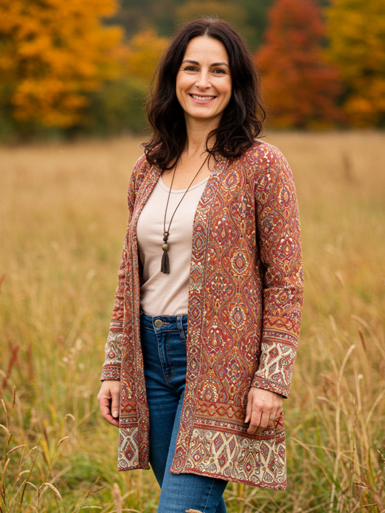 Gracefully Designed Cardigan
