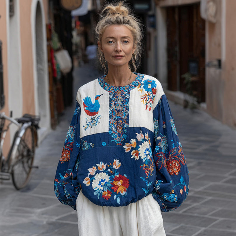 Timeless Vintage Style Top