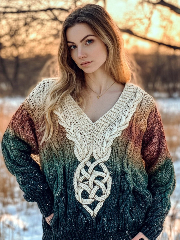 Gracefully Designed Sweater