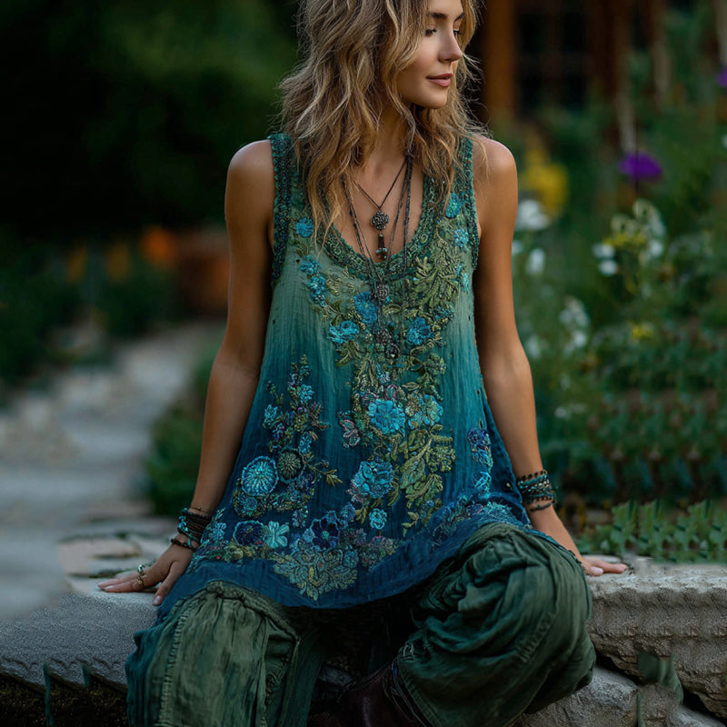 Timeless Vintage Style Top