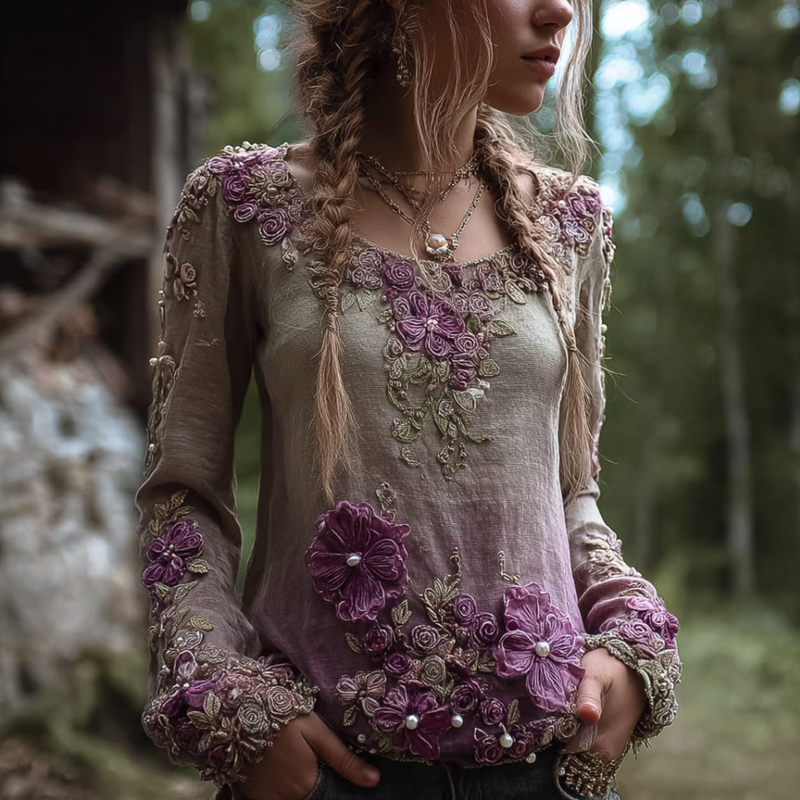 Vintage Inspired Top