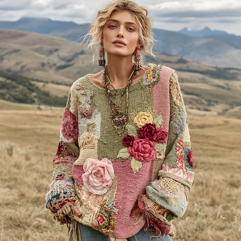 Gracefully Designed Sweater
