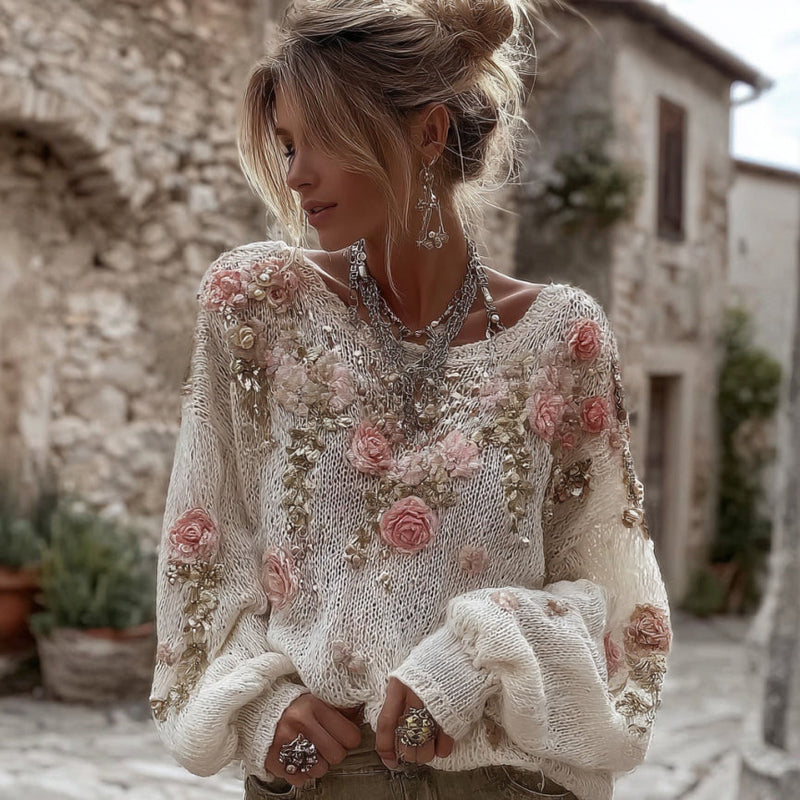 Gracefully Designed Sweater