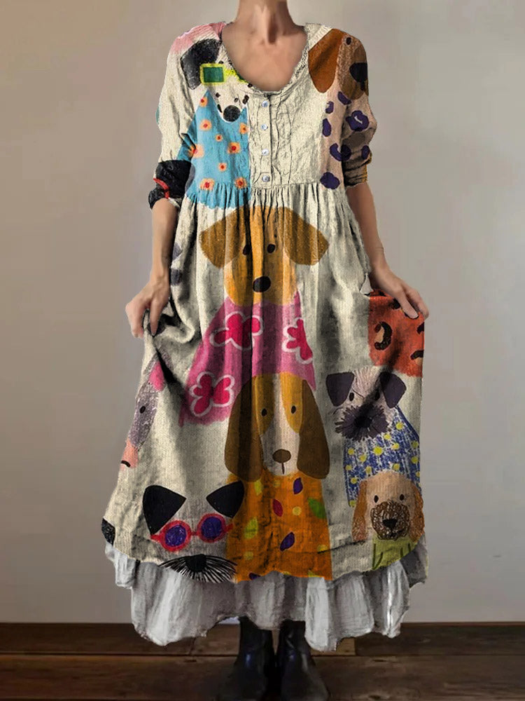 Gracefully Designed Dress