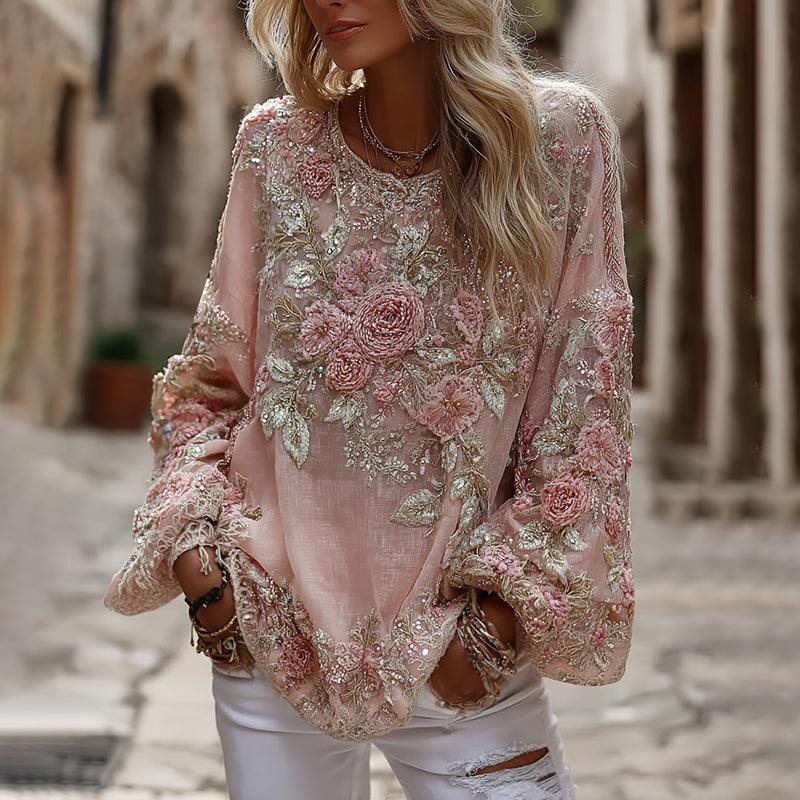 Timeless Vintage Style Blouse
