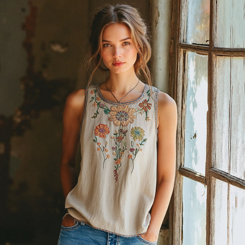 Timeless Vintage Style Top