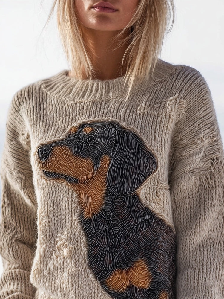 Gracefully Designed Sweater