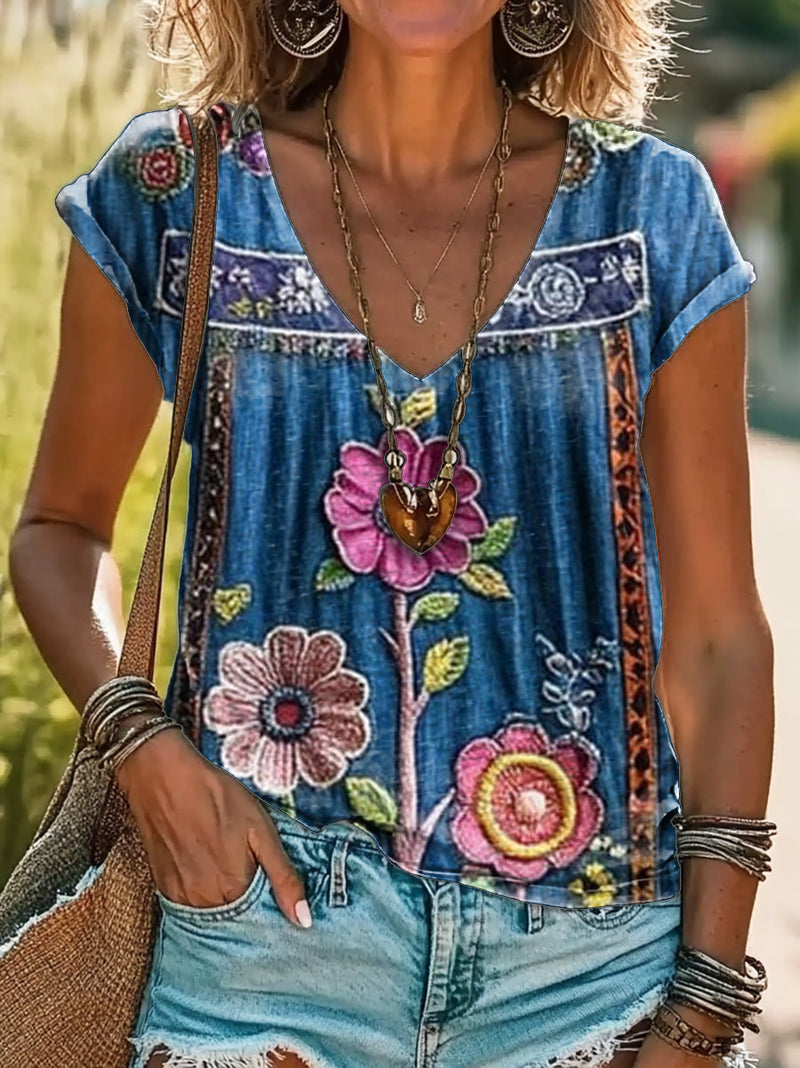 Gracefully Designed T-Shirt