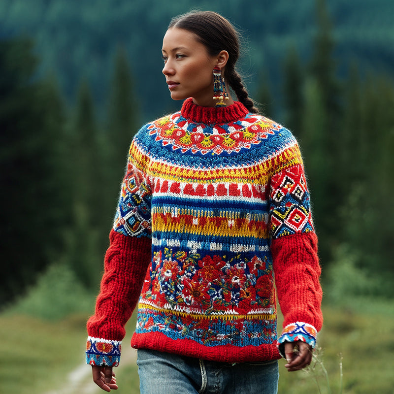 Gracefully Designed Sweater