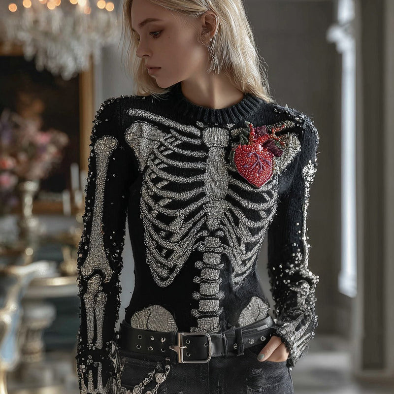 Gracefully Designed Sweater