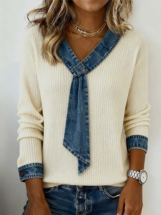 Gracefully Designed Pullover