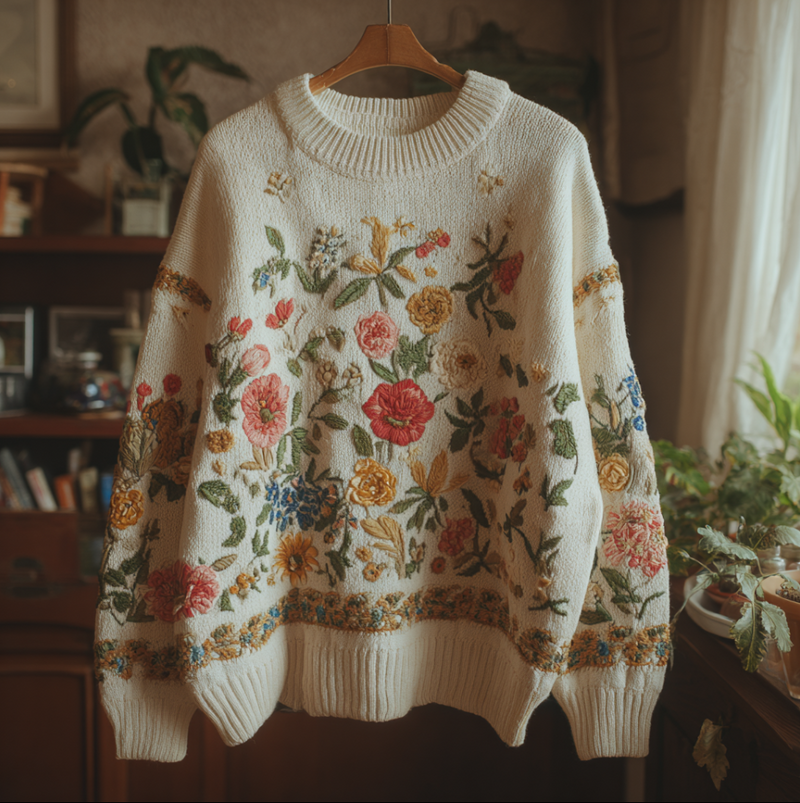Timeless Vintage Style Sweater