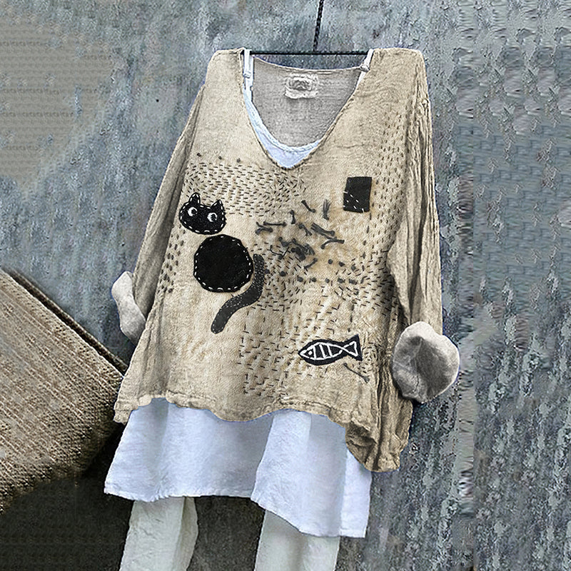 Timeless Vintage Style Blouse