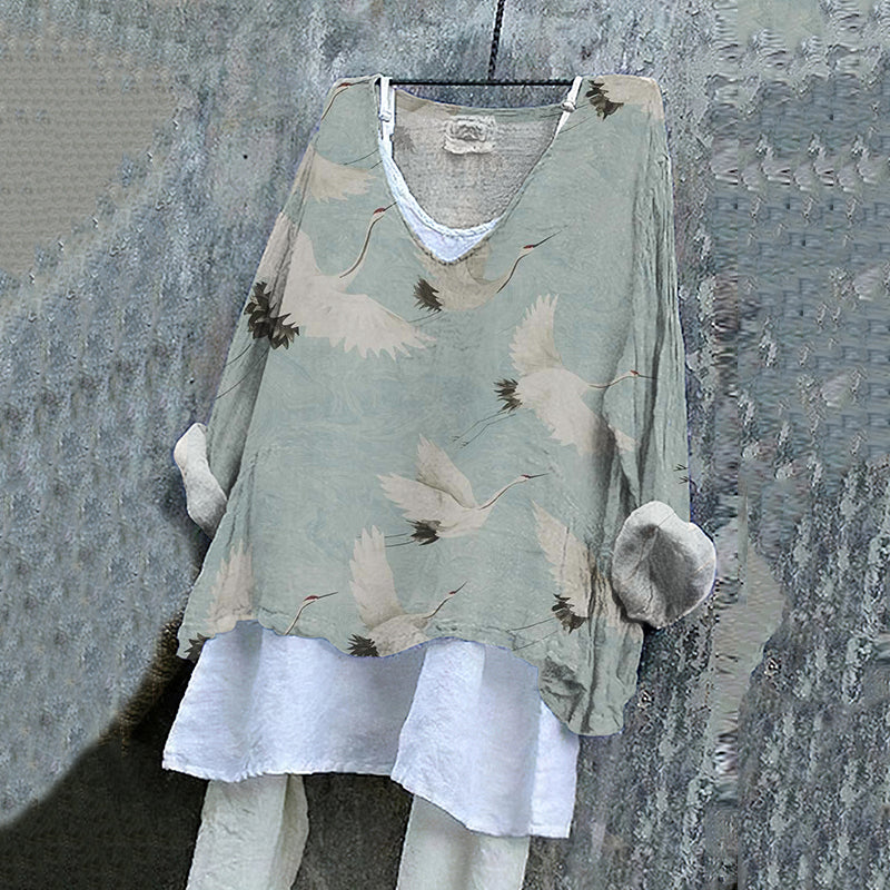 Timeless Vintage Style Blouse