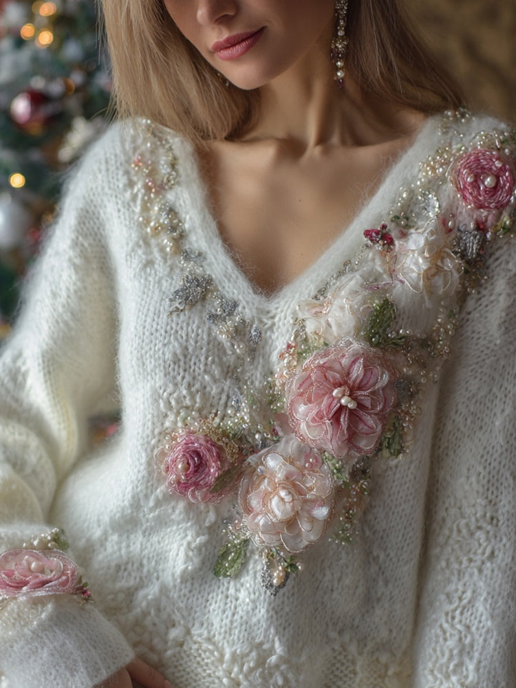 Gracefully Designed Sweater
