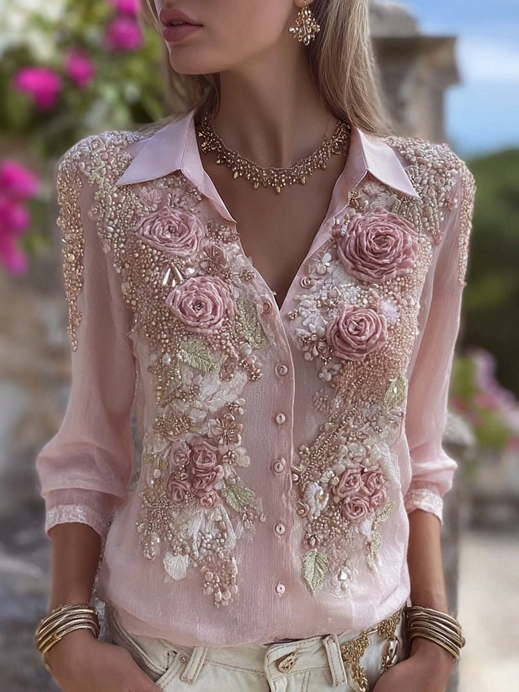 Timeless Vintage Style Blouse