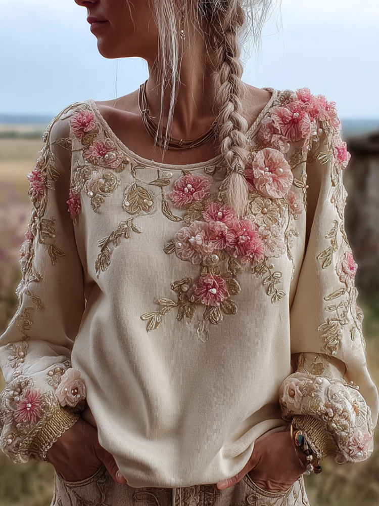 Timeless Vintage Style Top