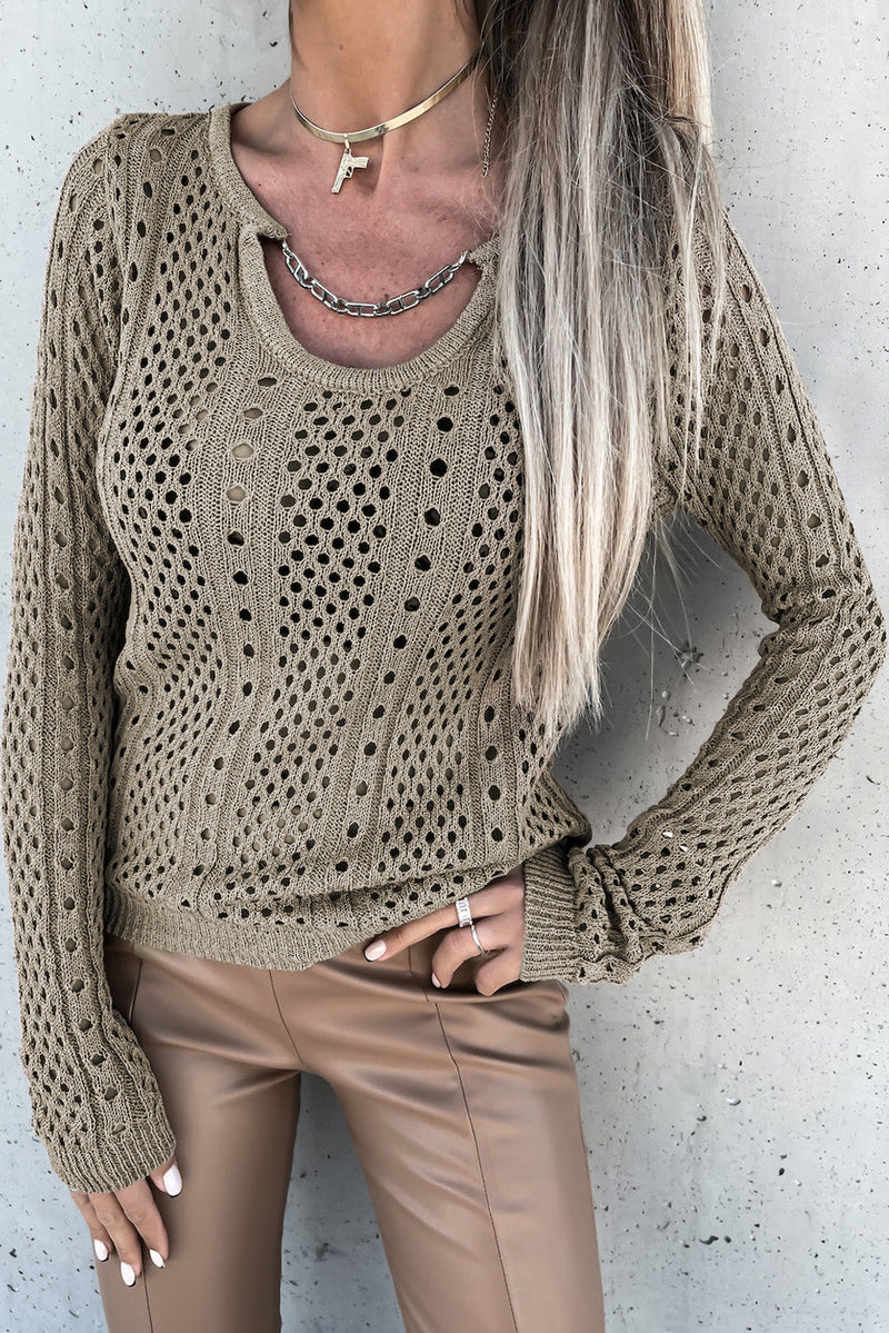 Gracefully Designed Sweater