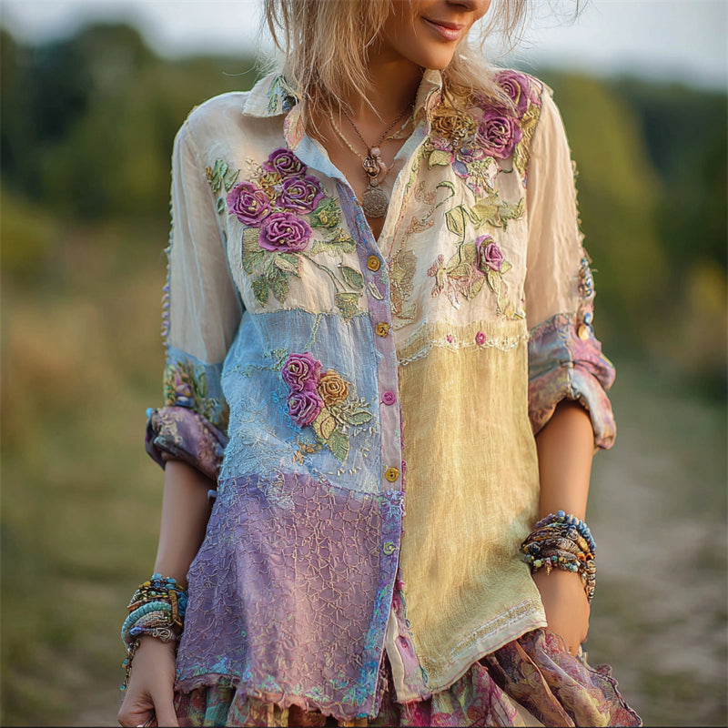Timeless Vintage Style Blouse