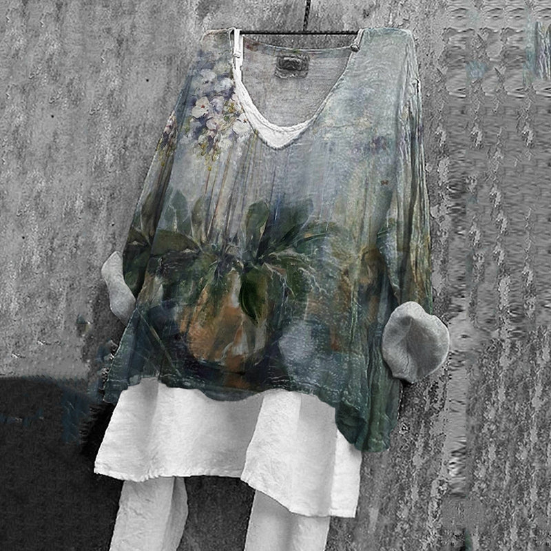 Timeless Vintage Style Top