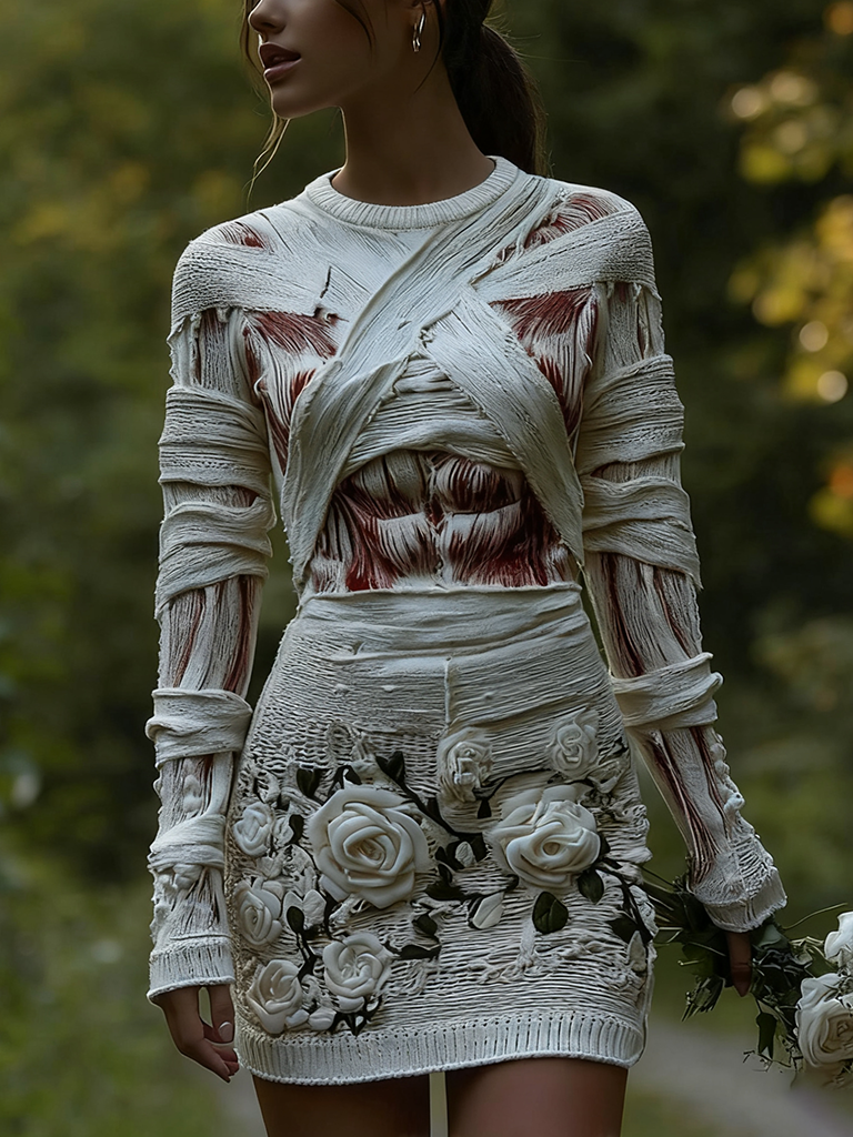 Gracefully Designed Sweater