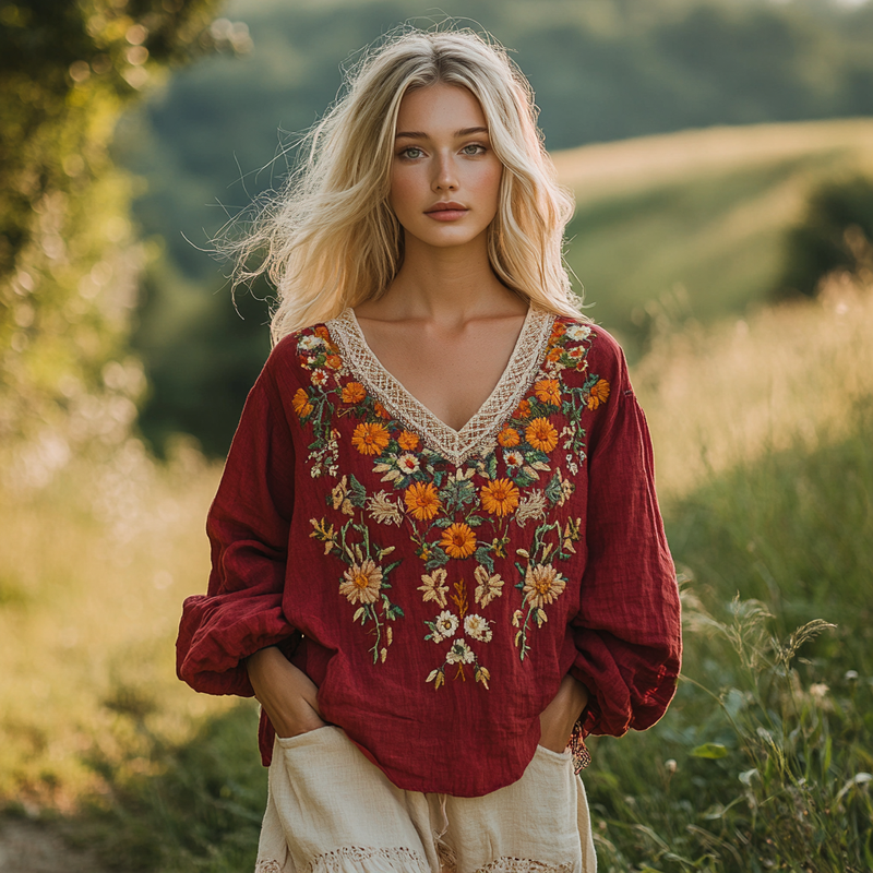 Thoughtfully Designed Blouse