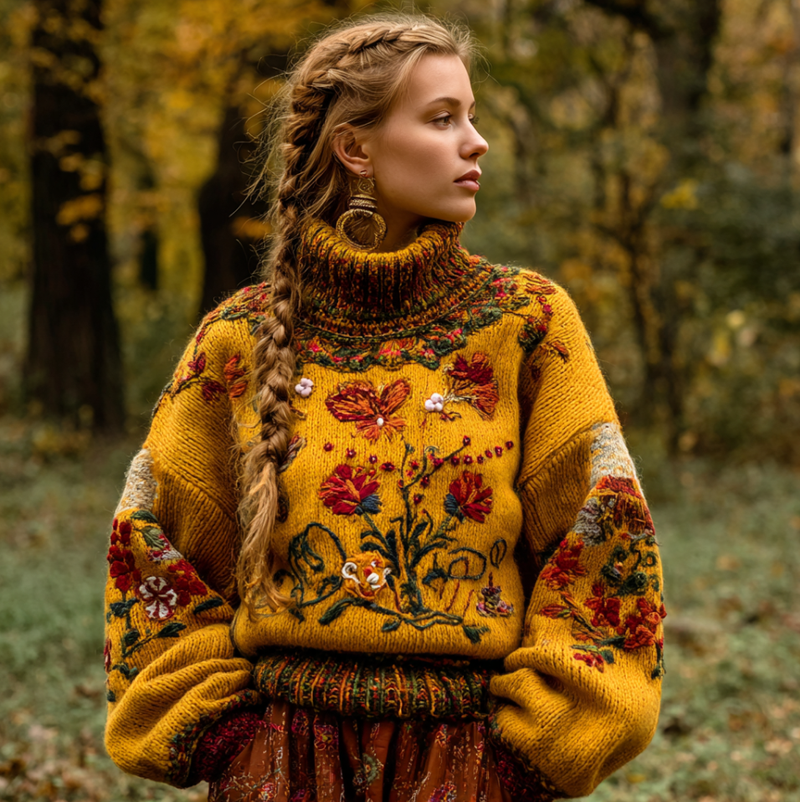 Timeless Vintage Style Sweater
