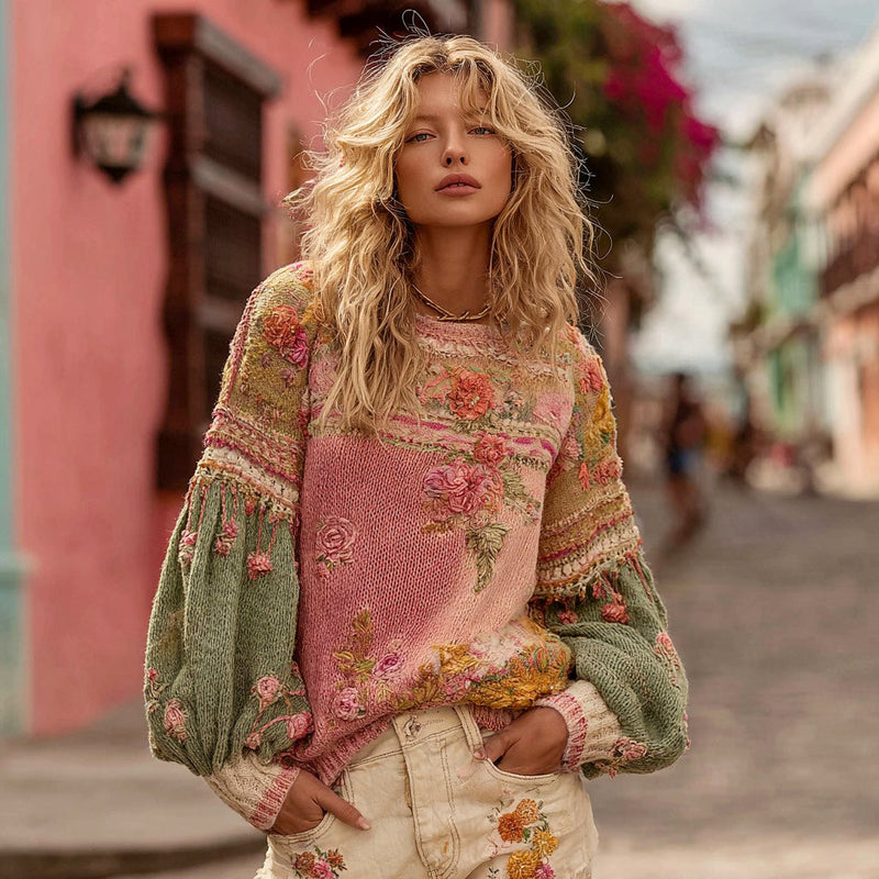 Gracefully Designed Sweater