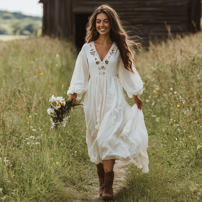 Gracefully Designed Dress