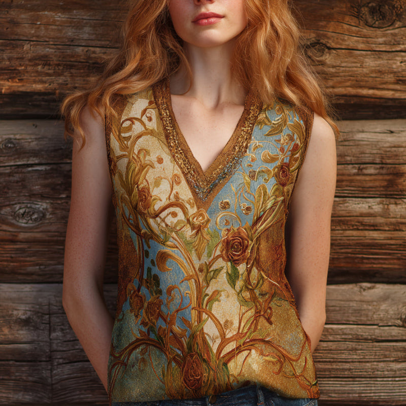Timeless Vintage Style Top