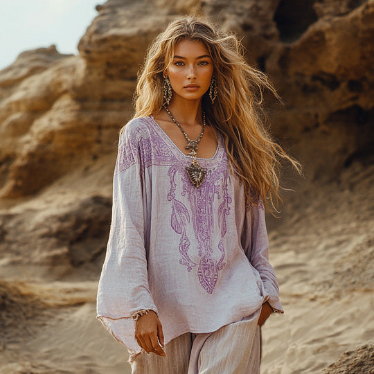 Timeless Vintage Style Blouse