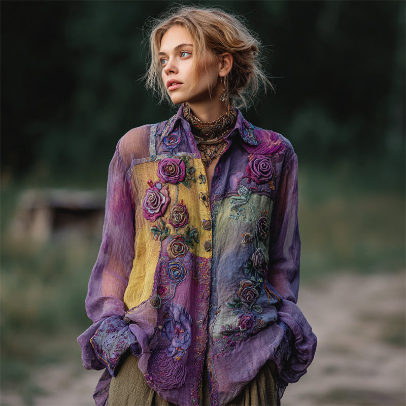 Timeless Vintage Style Blouse