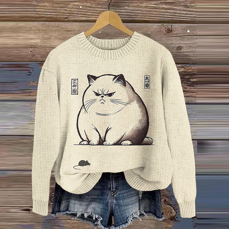 Gracefully Designed Sweater