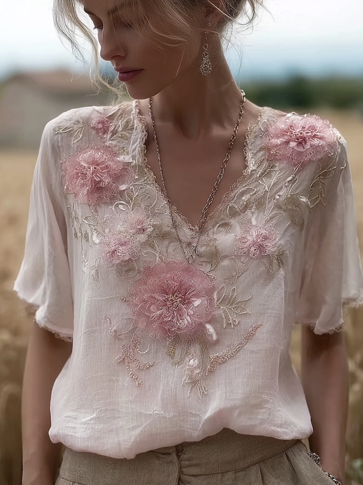 Timeless Vintage Style Top