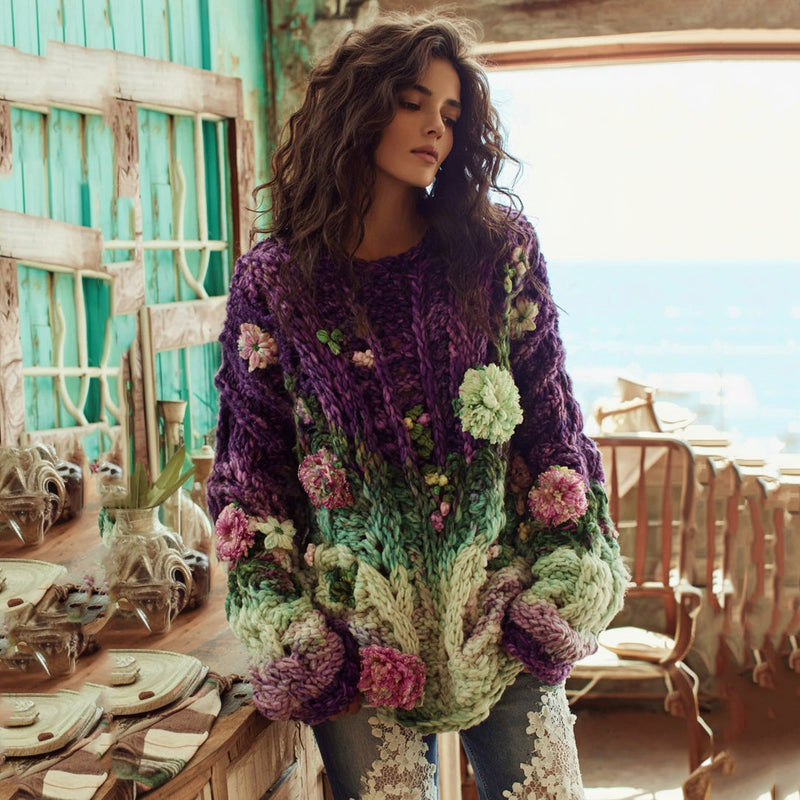Gracefully Designed Sweater