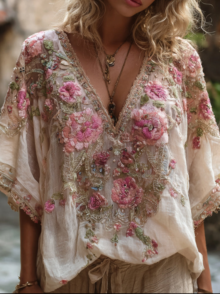 Timeless Vintage Style Top