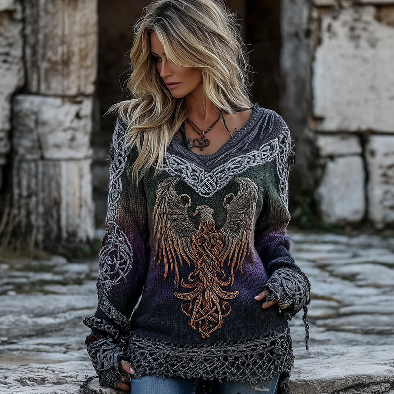Gracefully Designed Sweater