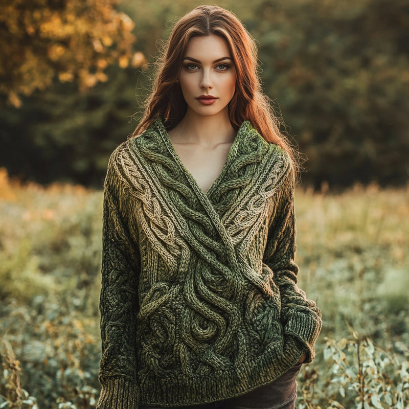 Gracefully Designed Sweater