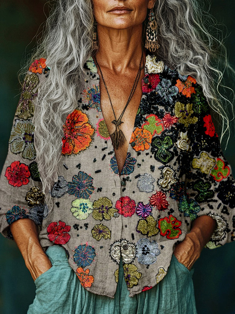 Timeless Vintage Style Blouse