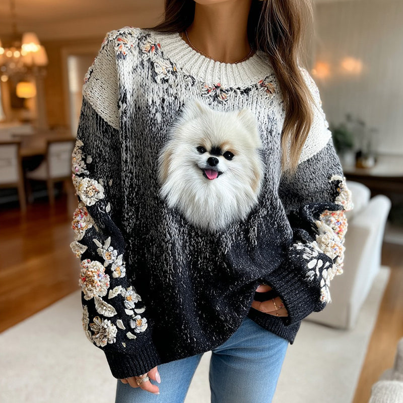 Gracefully Designed Sweater