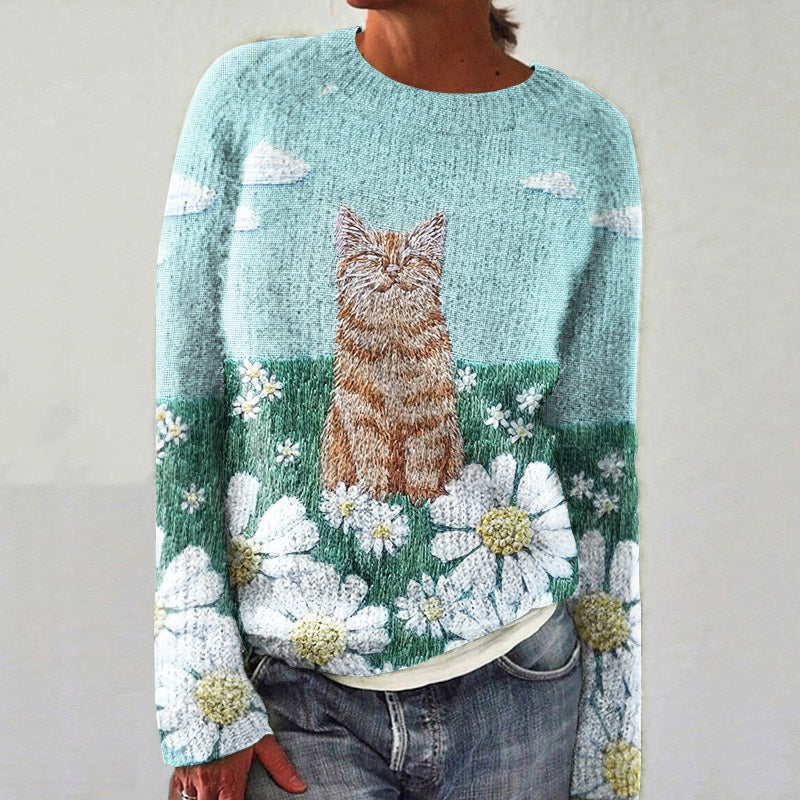 Gracefully Designed Sweater