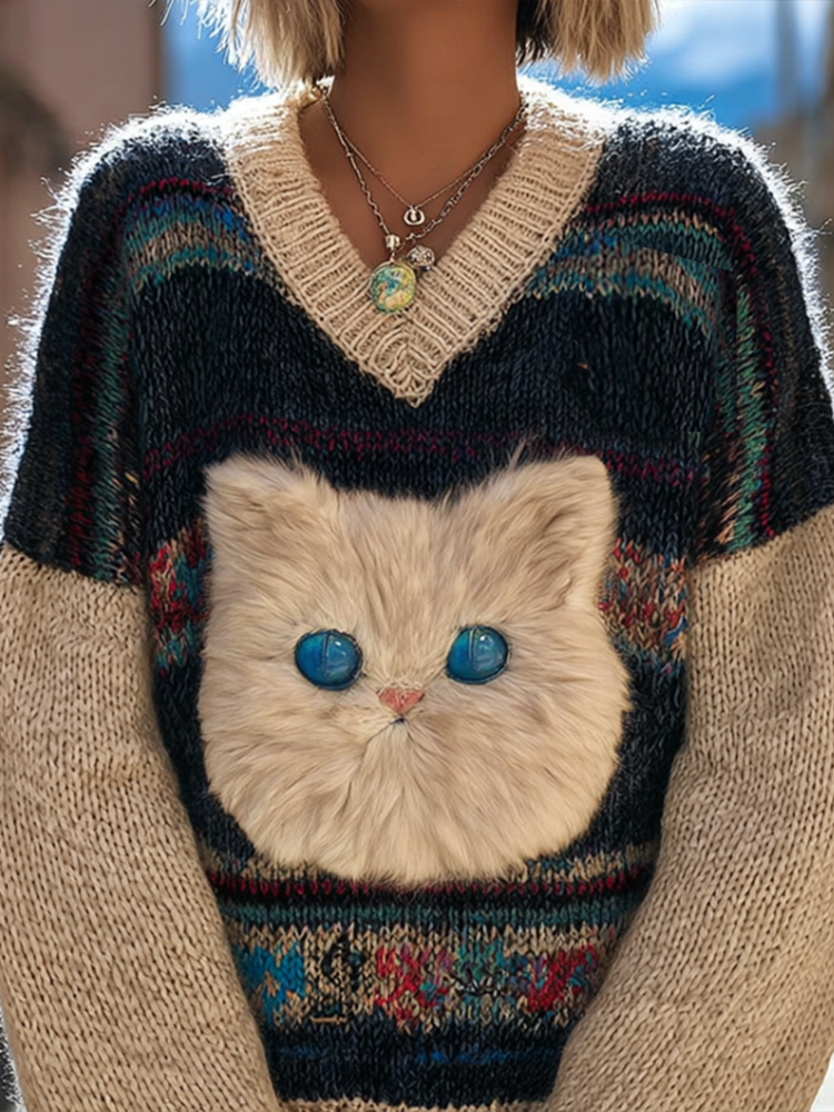 Timeless Vintage Style Sweater