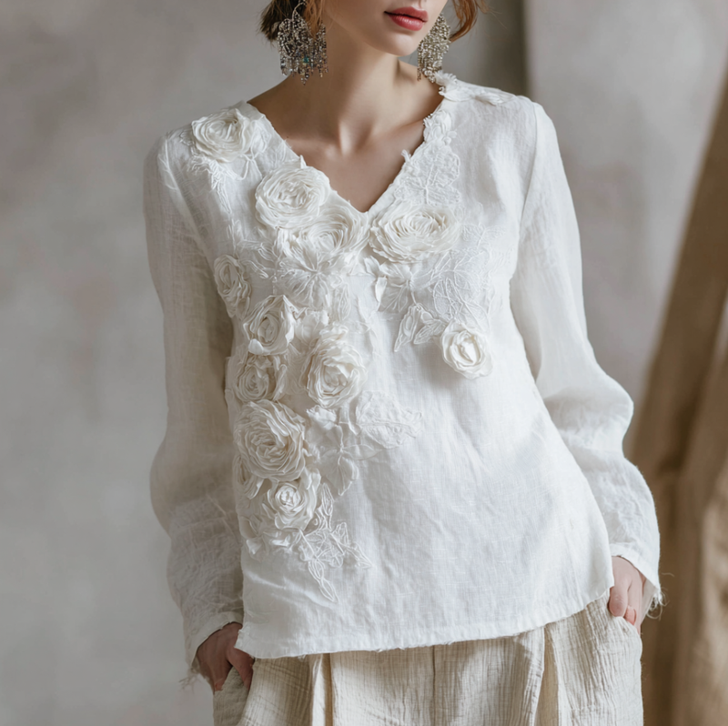 Timeless Vintage Style Top